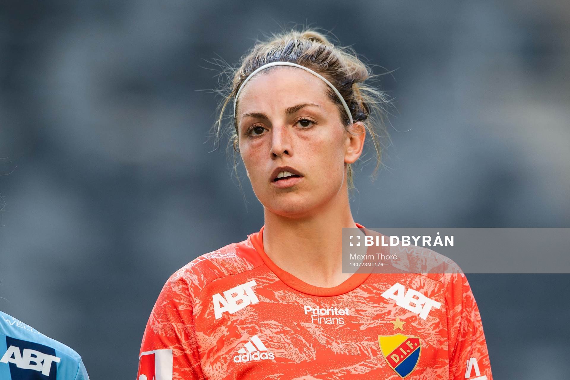 Djurgårdens målvakt Jennifer Pelley