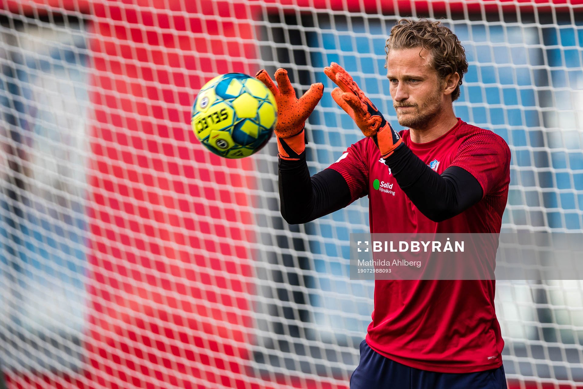 Helsingborgs målvakt Anders Lindegaard