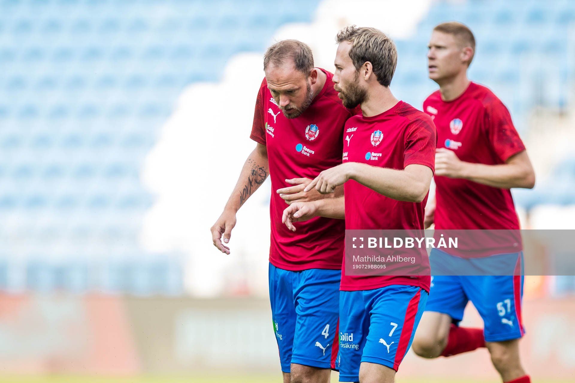 Helsingborgs Andreas Granqvist och Anders Randrup