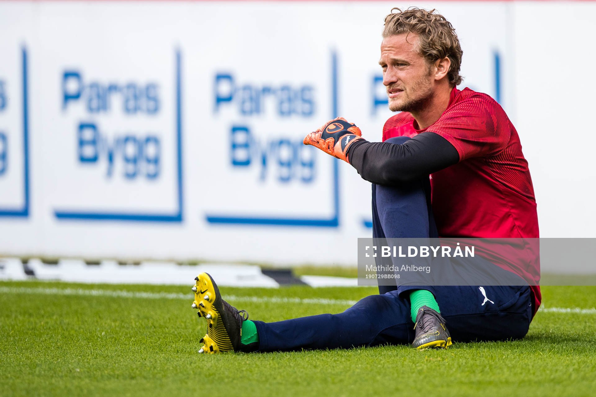 Helsingborgs målvakt Anders Lindegaard
