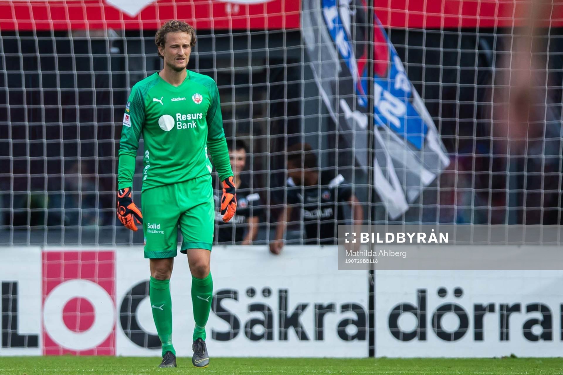 Helsingborgs målvakt Anders Lindegaard