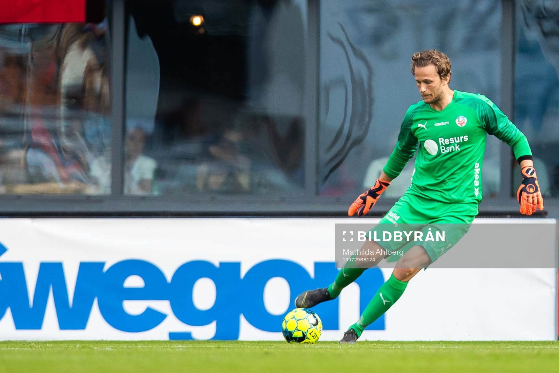 Helsingborgs målvakt Anders Lindegaard