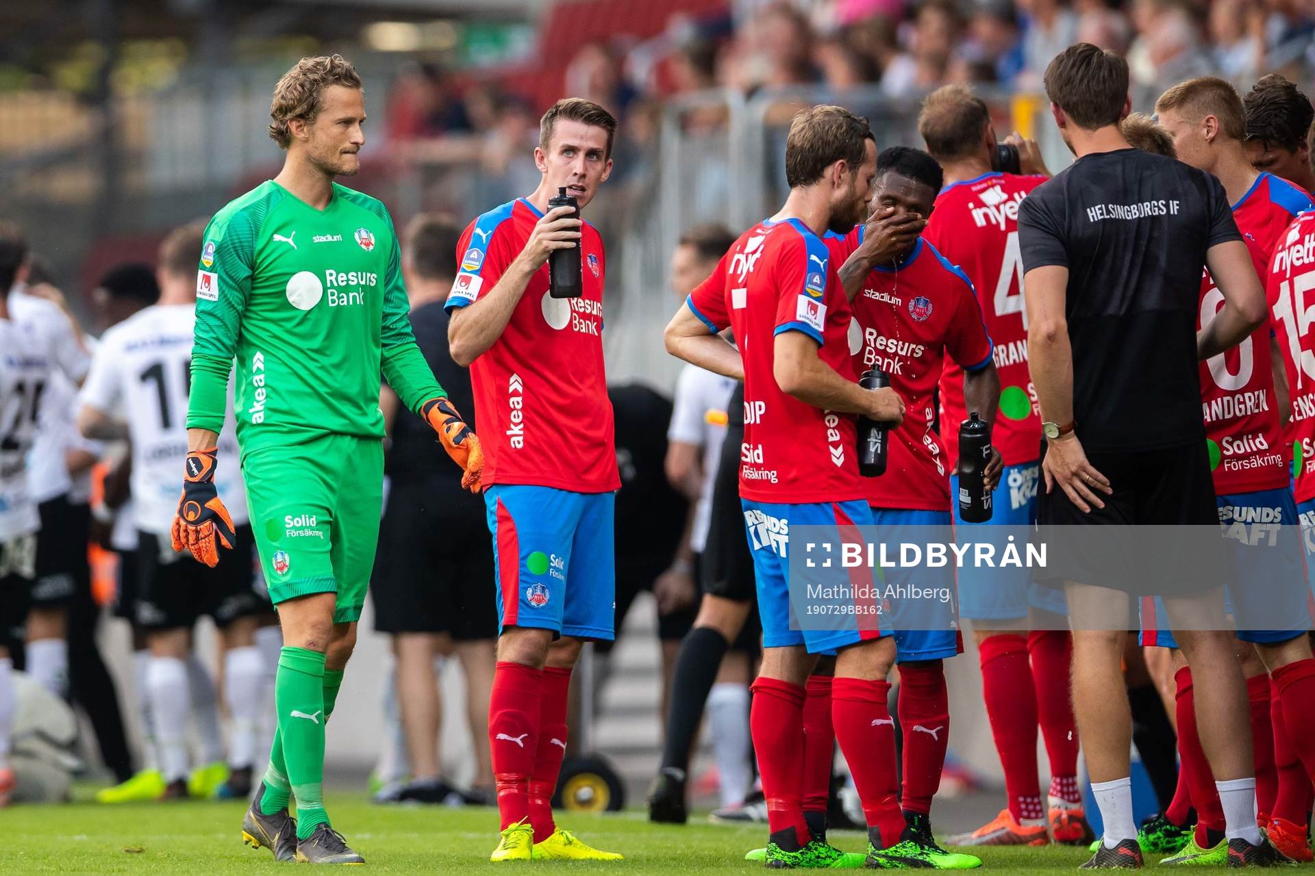 Helsingborgs målvakt Anders Lindegaard