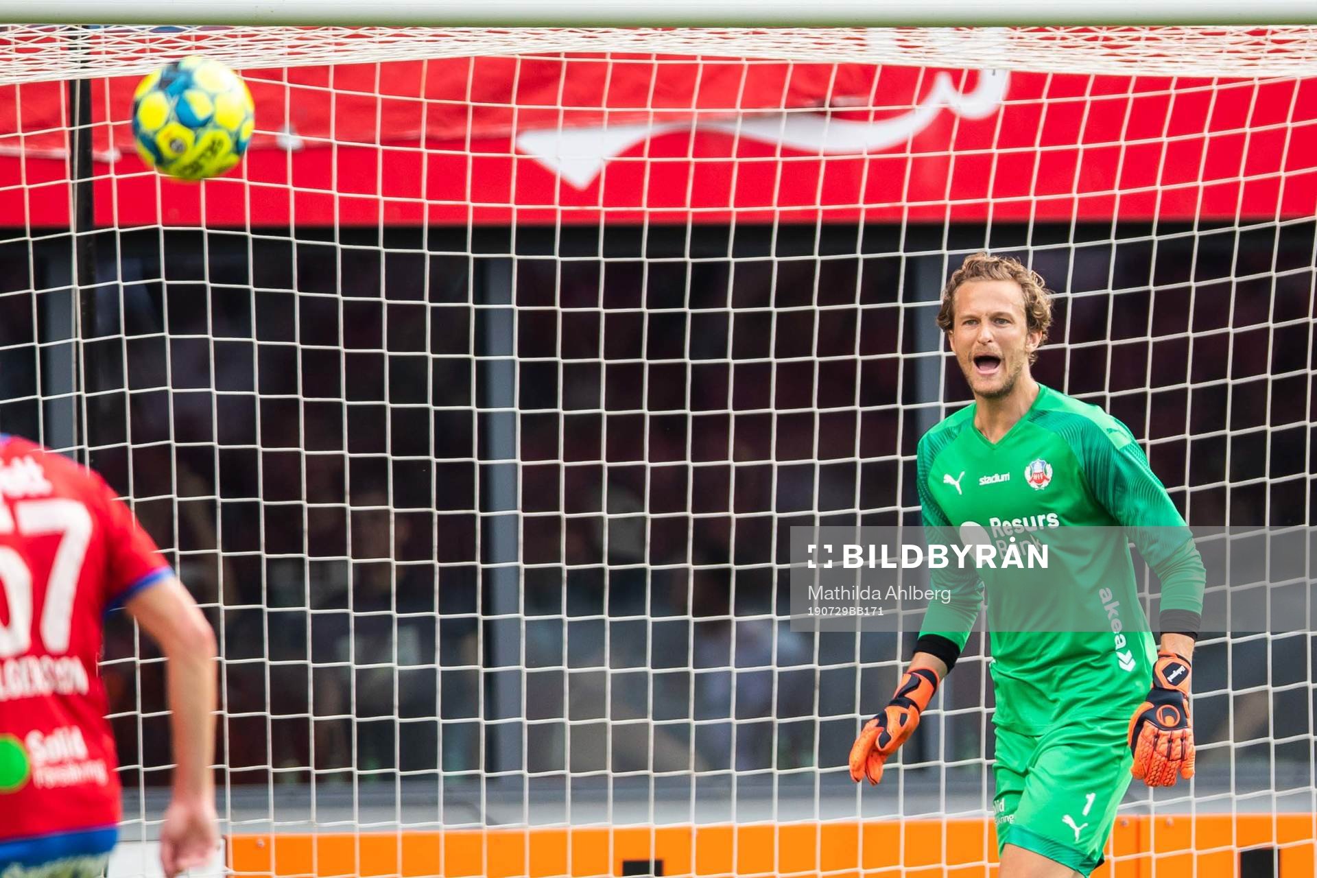Helsingborgs målvakt Anders Lindegaard