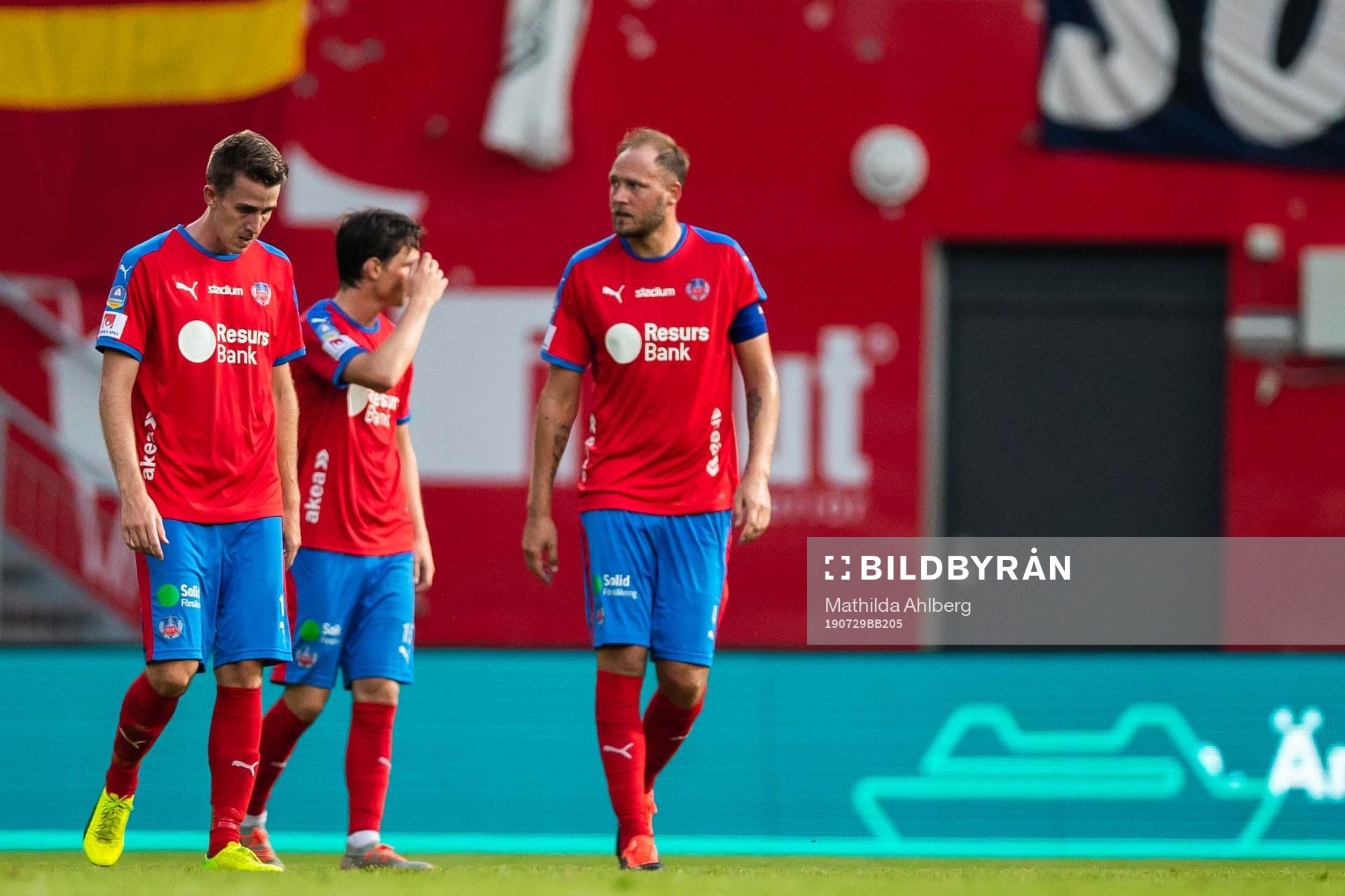 Helsingborgs Adam Eriksson och Andreas Granqvist deppar