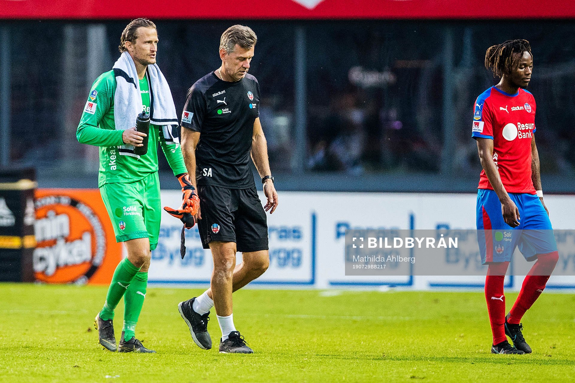 Helsingborgs målvakt Anders Lindegaard, målvaktstränare