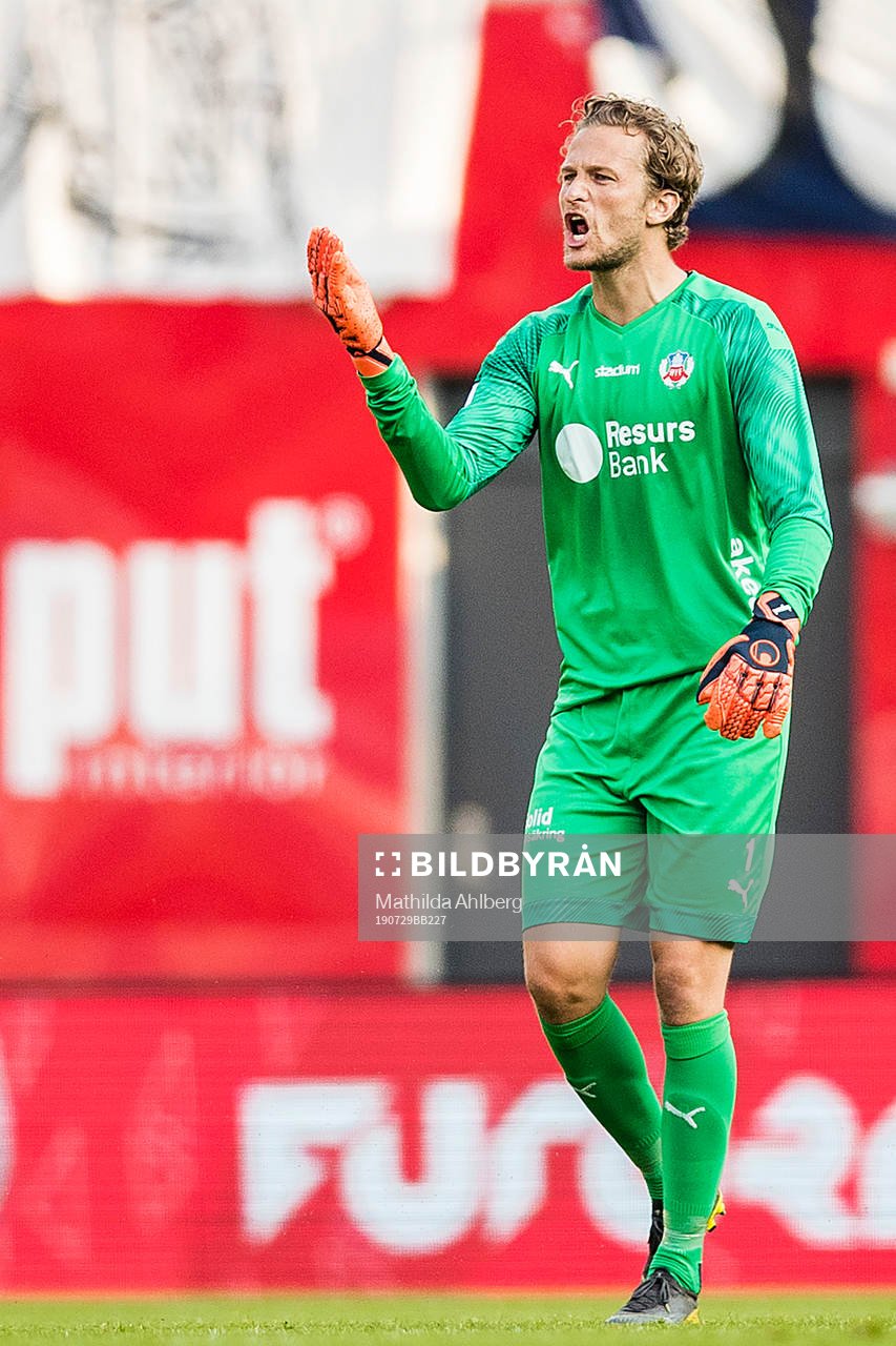 Helsingborgs målvakt Anders Lindegaard
