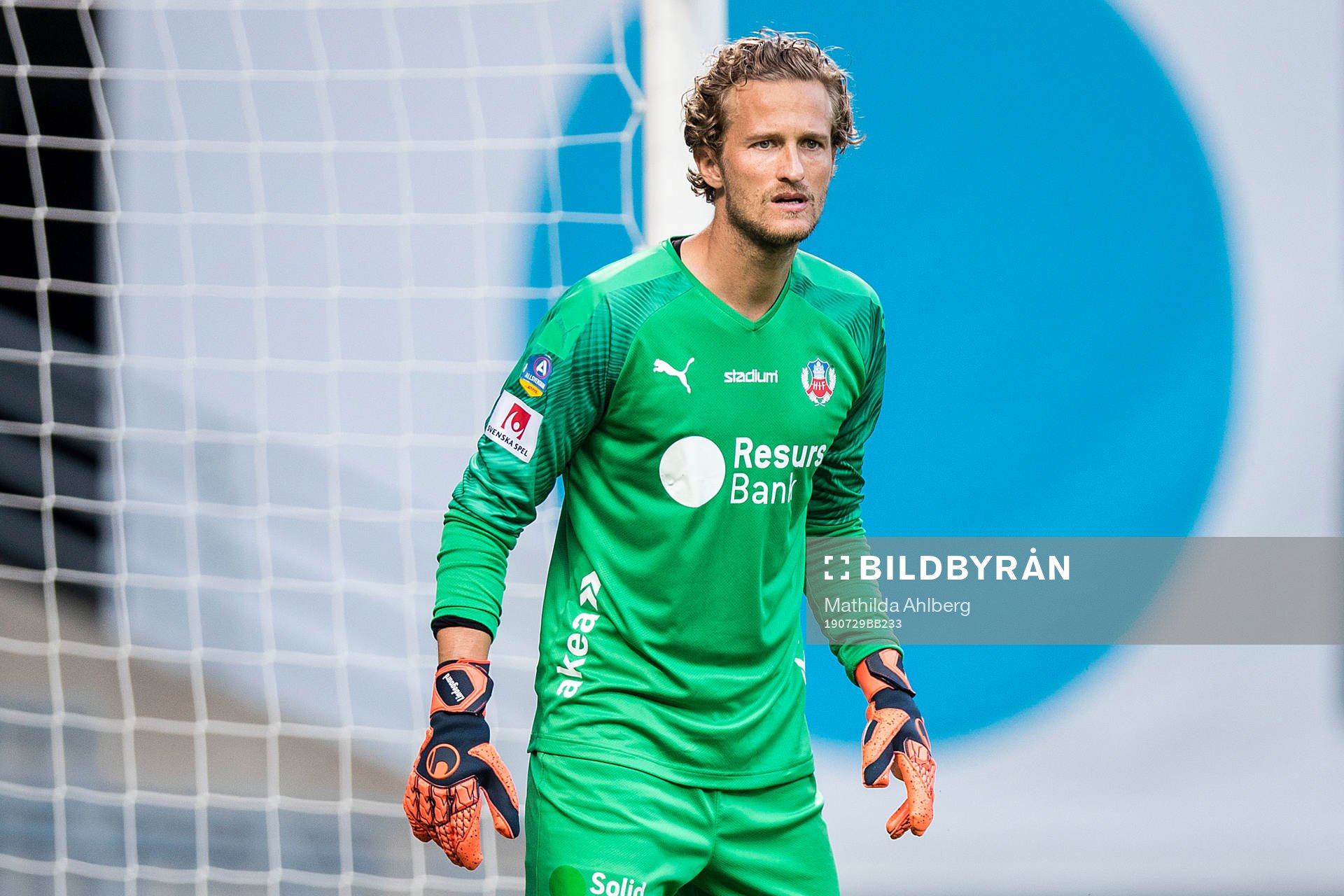 Helsingborgs målvakt Anders Lindegaard
