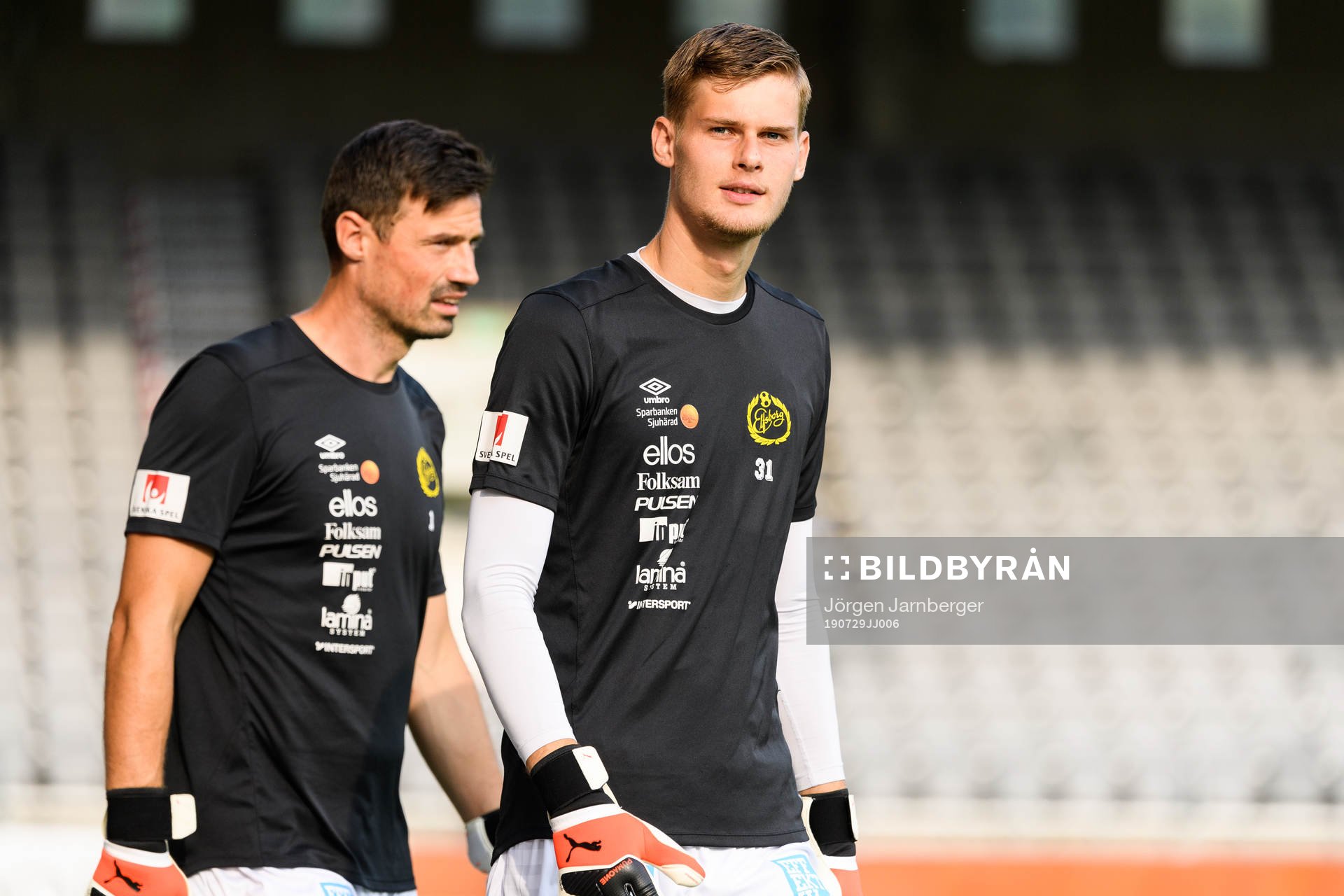 Elfsborgs målvakt Tim Rönning och målvakt Kevin Stuhr