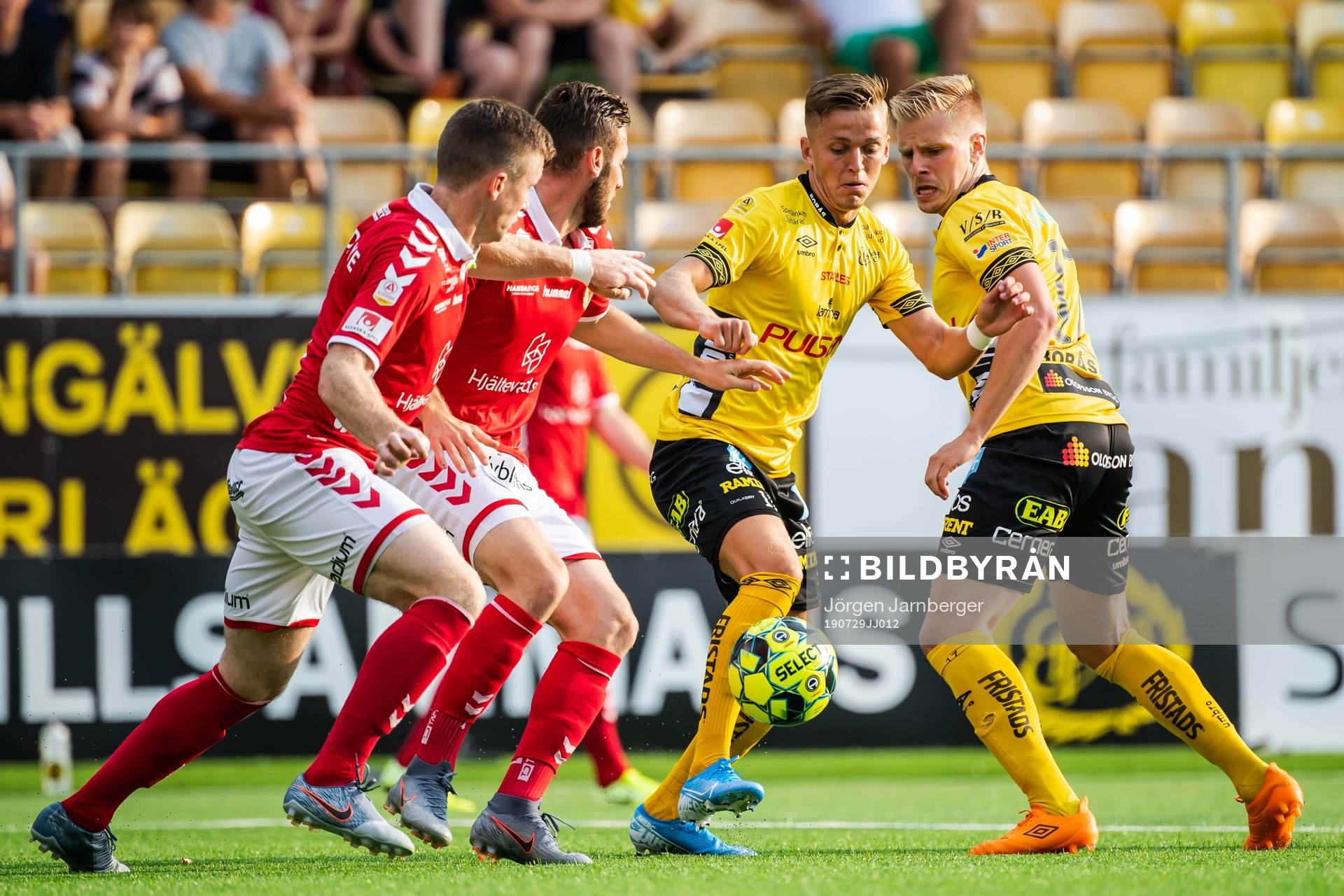 Elfsborgs Jesper Karlsson och Per Frick mot Kalmars Victor