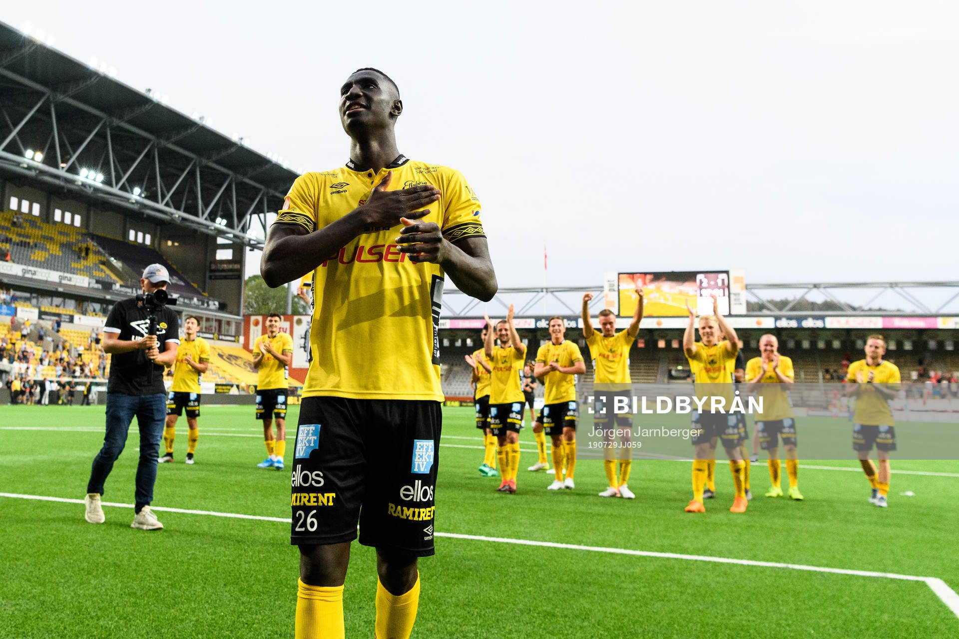 Elfsborgs Marokhy Ndione tackar supportrarna