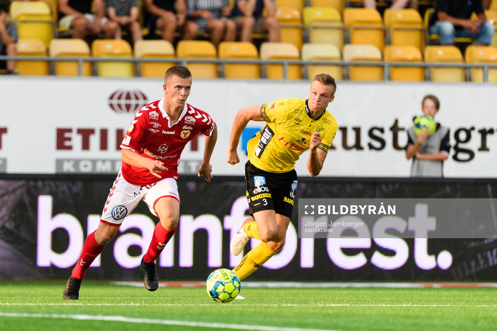 Kalmars Alexander Ahl Holmström och Elfsborgs Stian Rode