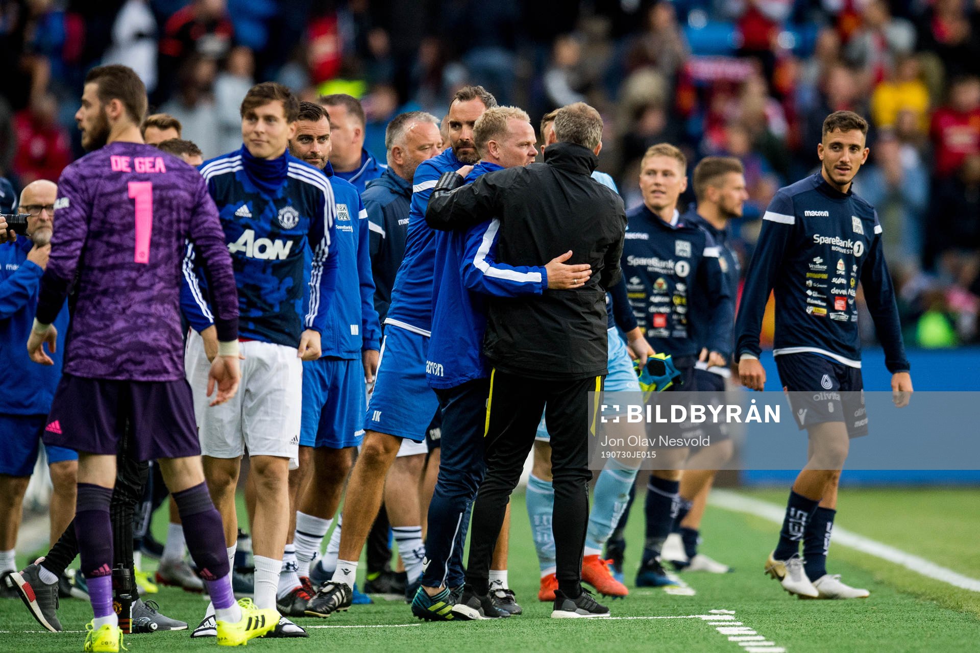 Christian Michelsen, head coach of Kristiansund, and Ole