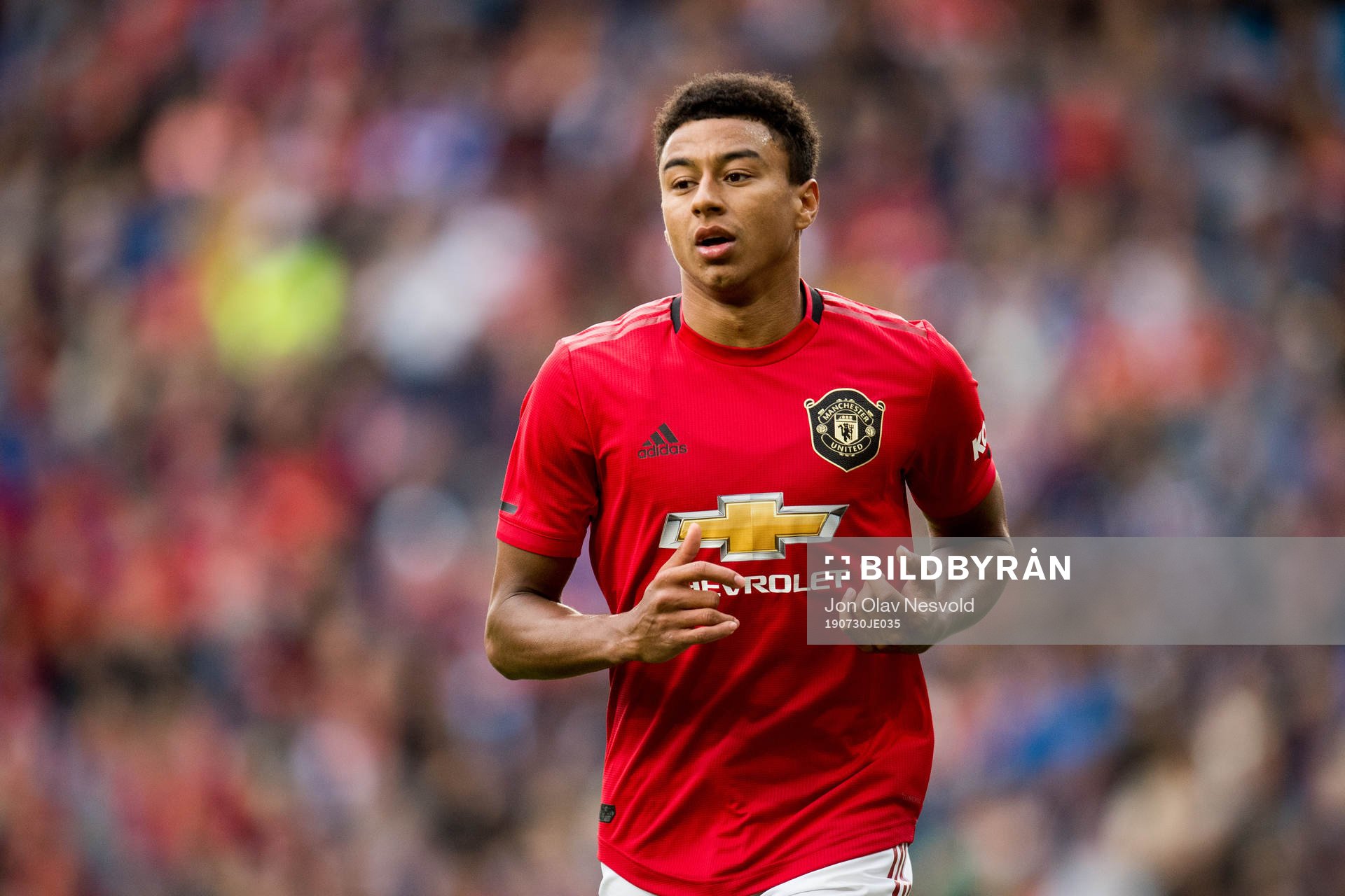 Jesse Lingard of Manchester United