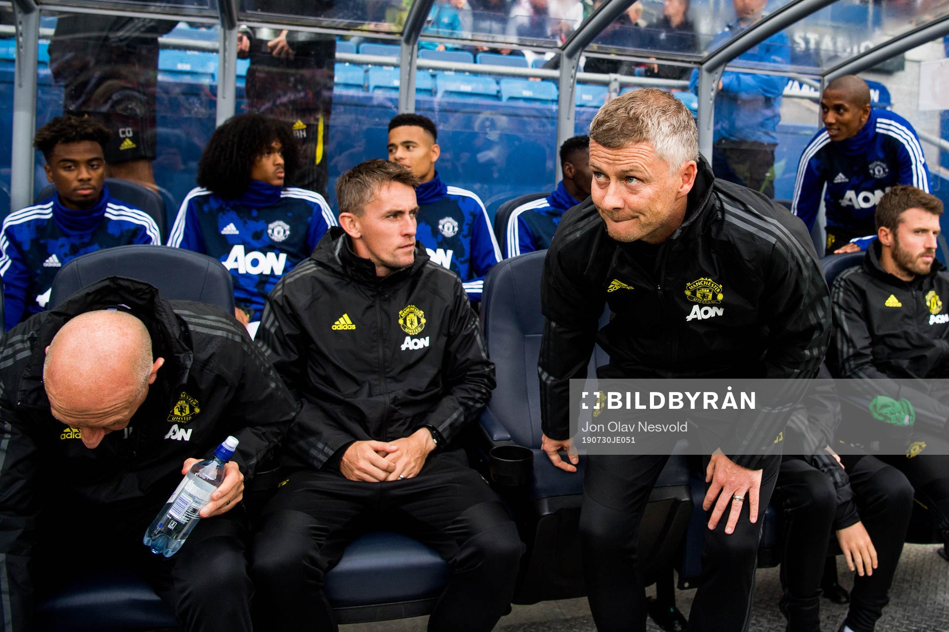 Ole Gunnar Solskjær, manager of Manchester United
