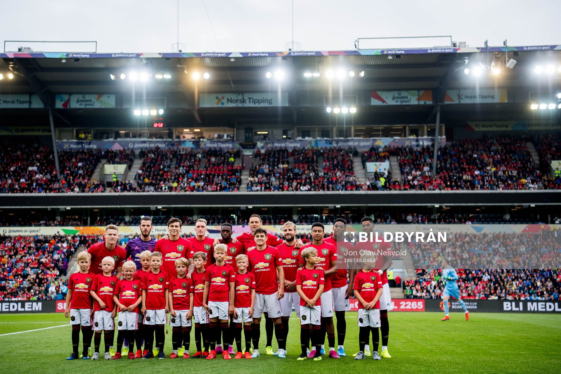 Scott McTominay, goalkeeper David de Gea, Victor Lindelöf,