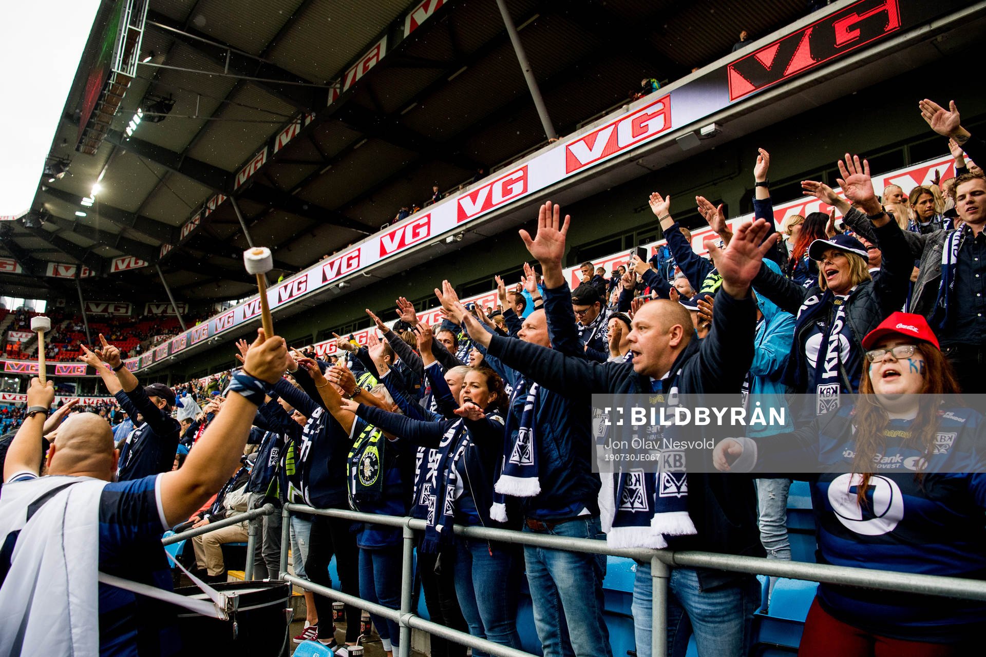 Supporters of Kristiansund