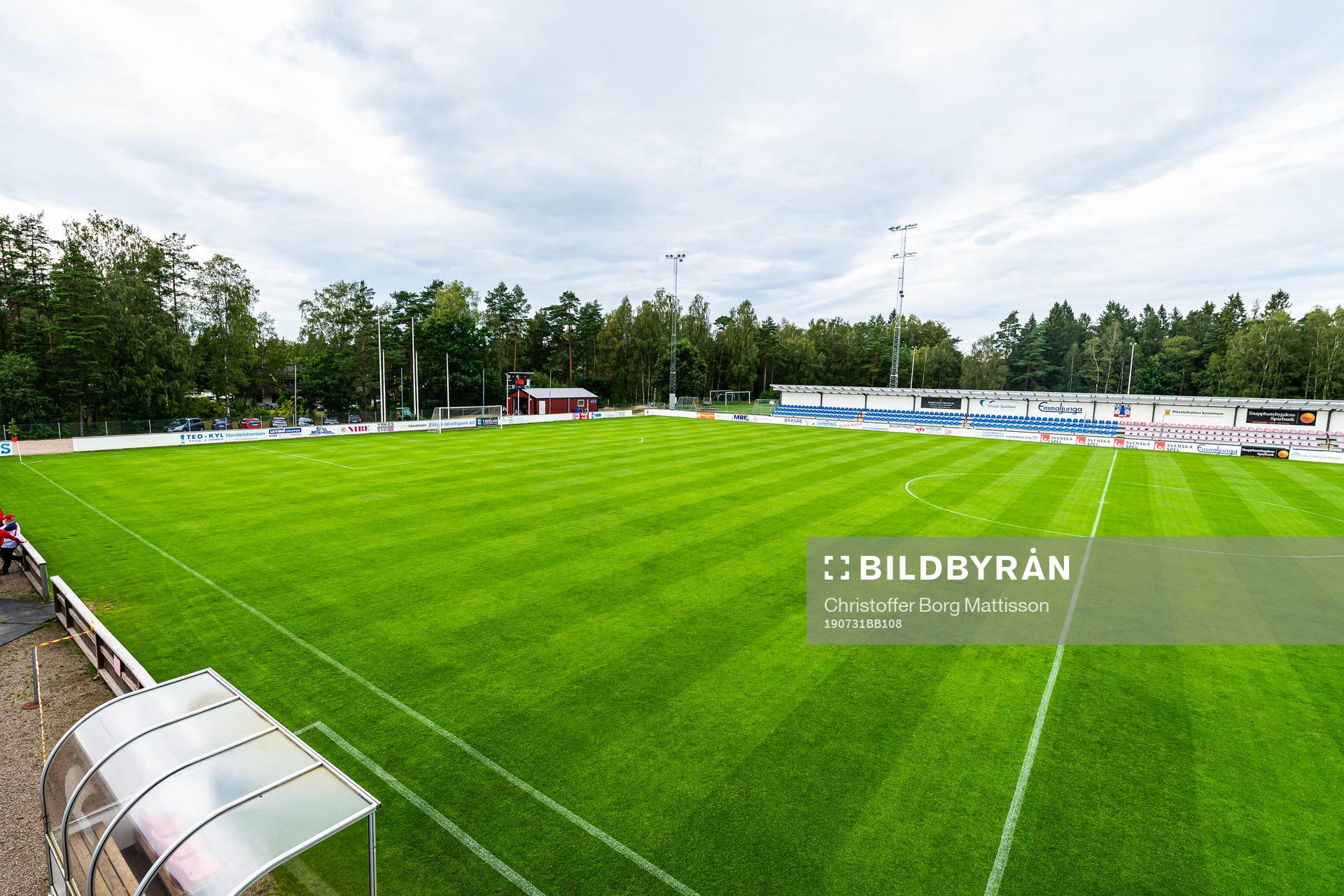 Generell vy över Vittsjö Idrottspark