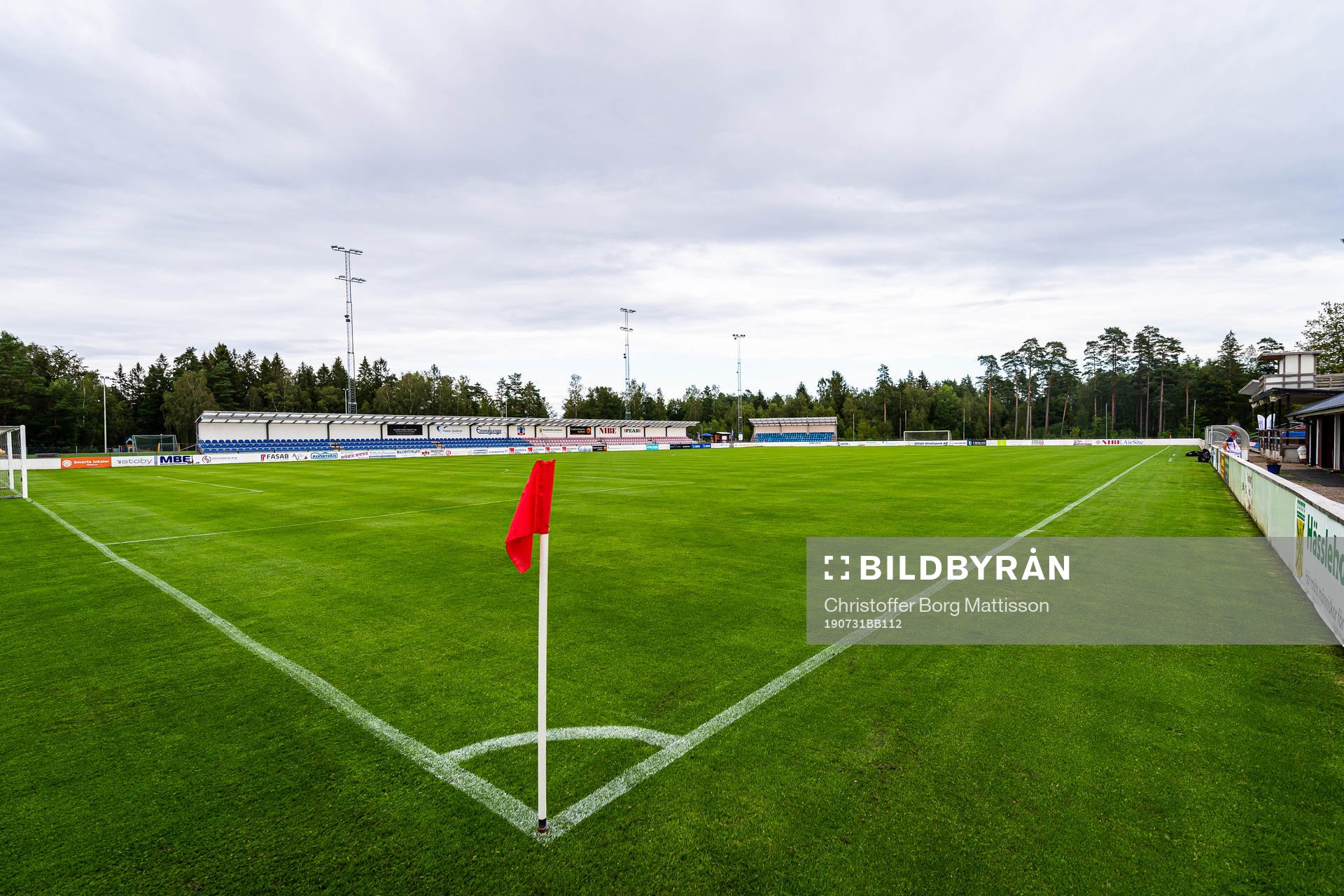 Generell vy över Vittsjö Idrottspark