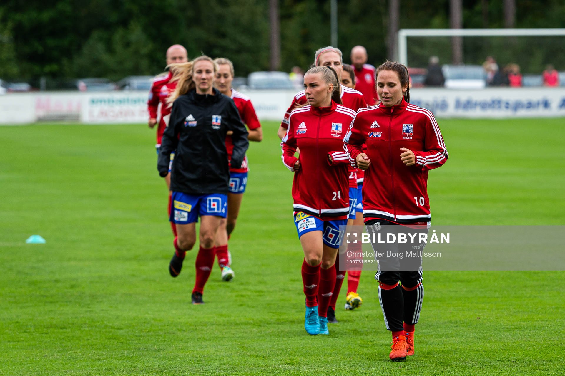 Vittsjös Johanna Andersson och lagkamrater