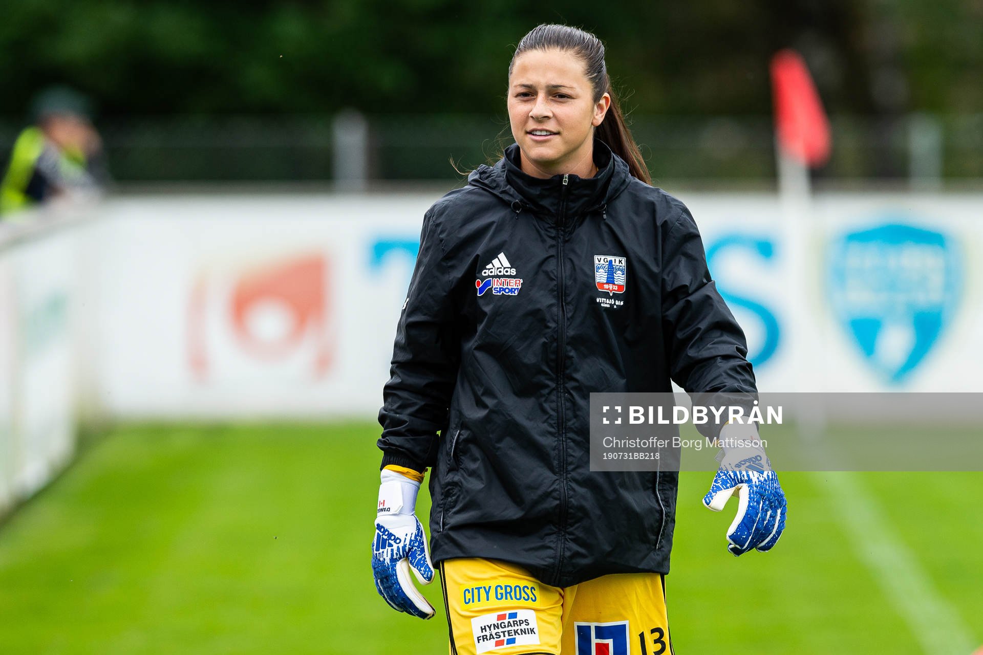 Vittsjös målvakt Sabrina D’Angelo