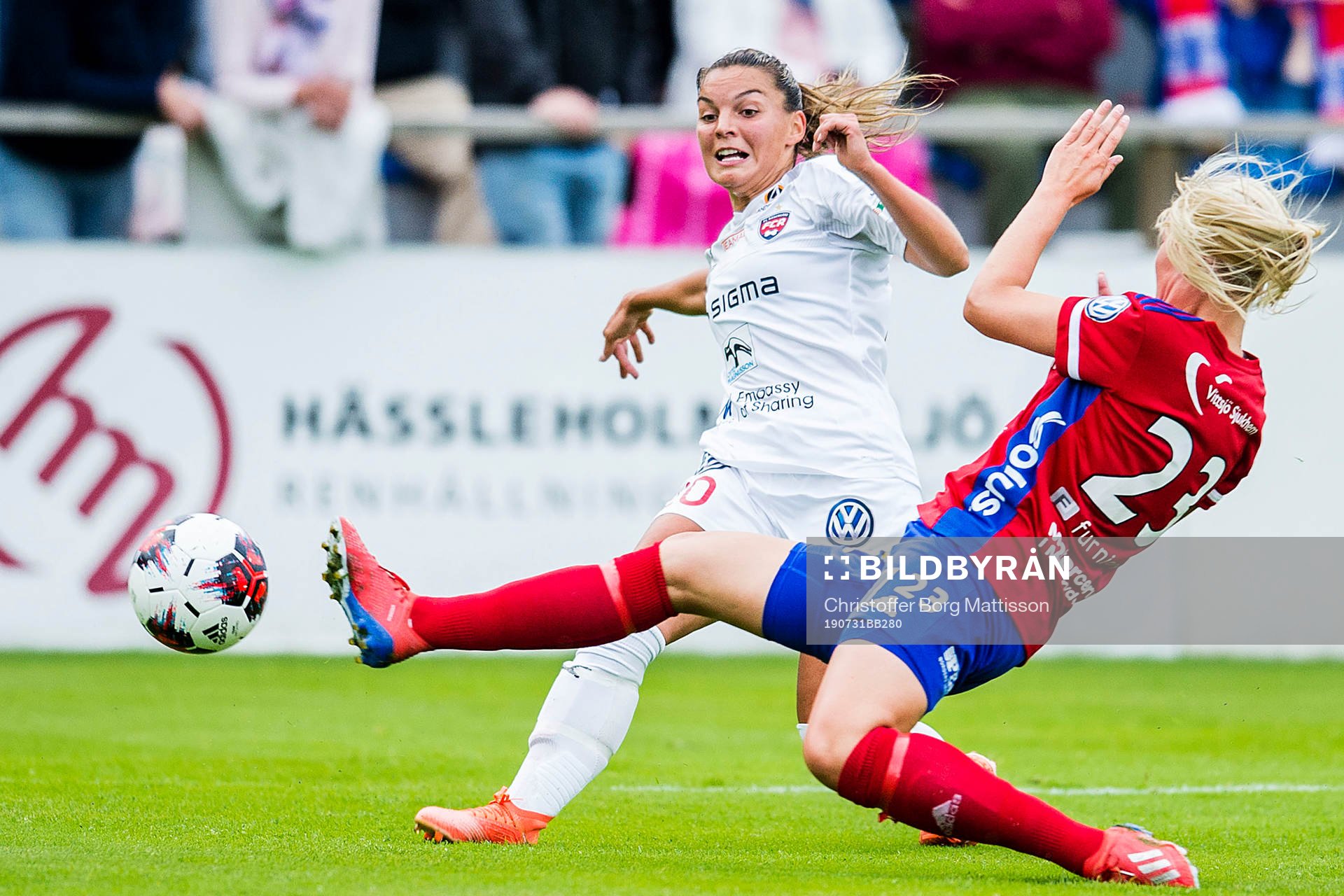 Rosengårds Johanna Rytting Kaneryd och Vittsjös Kajsa Lind