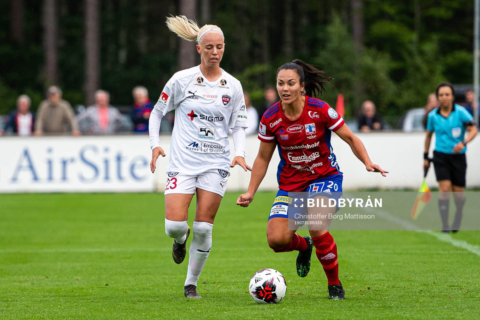 Rosengårds Sofie Svava och Vittsjös Michelle De Jongh