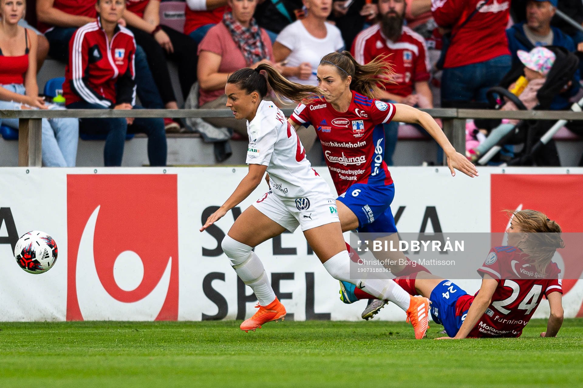 Rosengårds Johanna Rytting Kaneryd och Vittsjös Clara