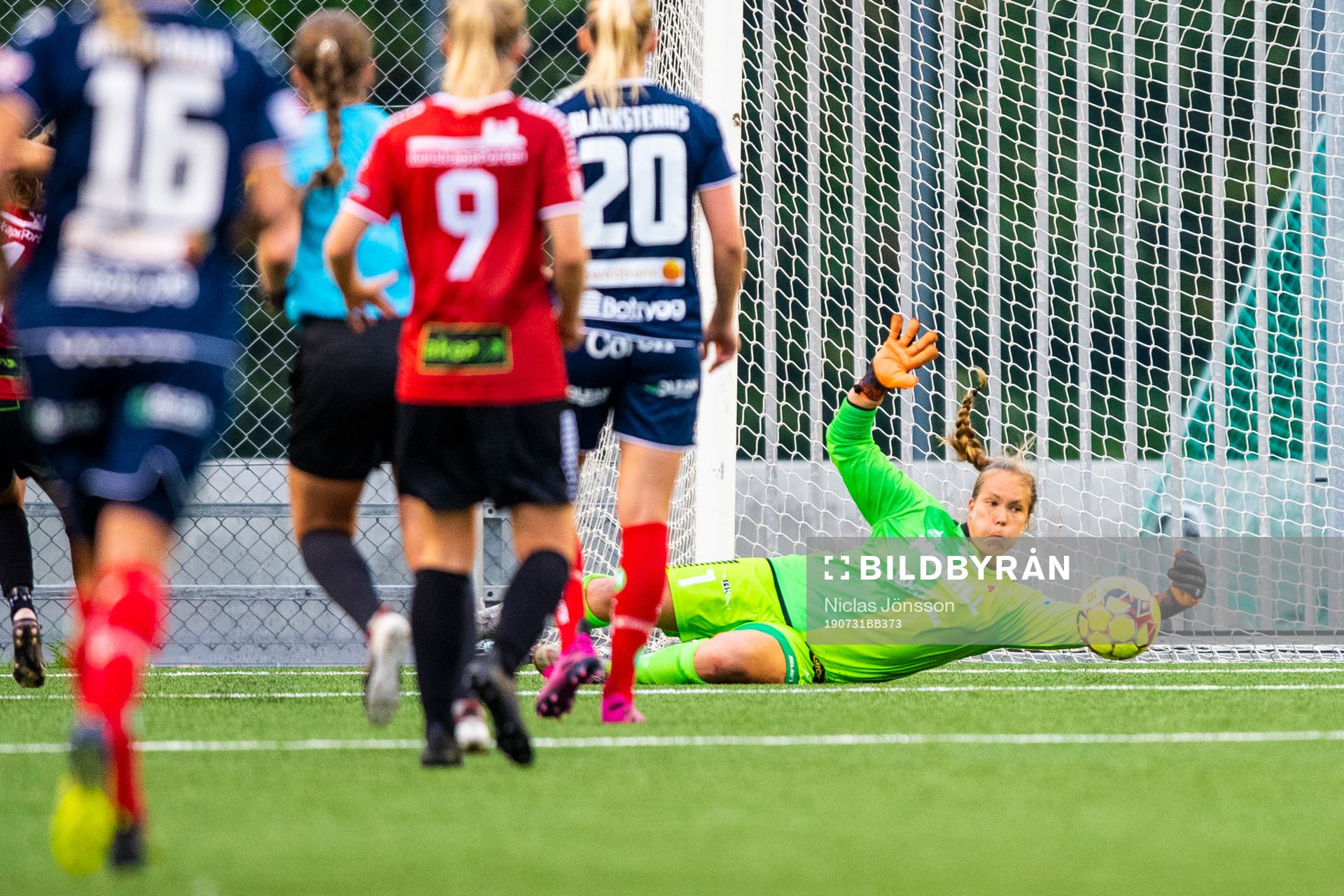 Limhamn Bunkeflos målvakt Vera Amanda Varis