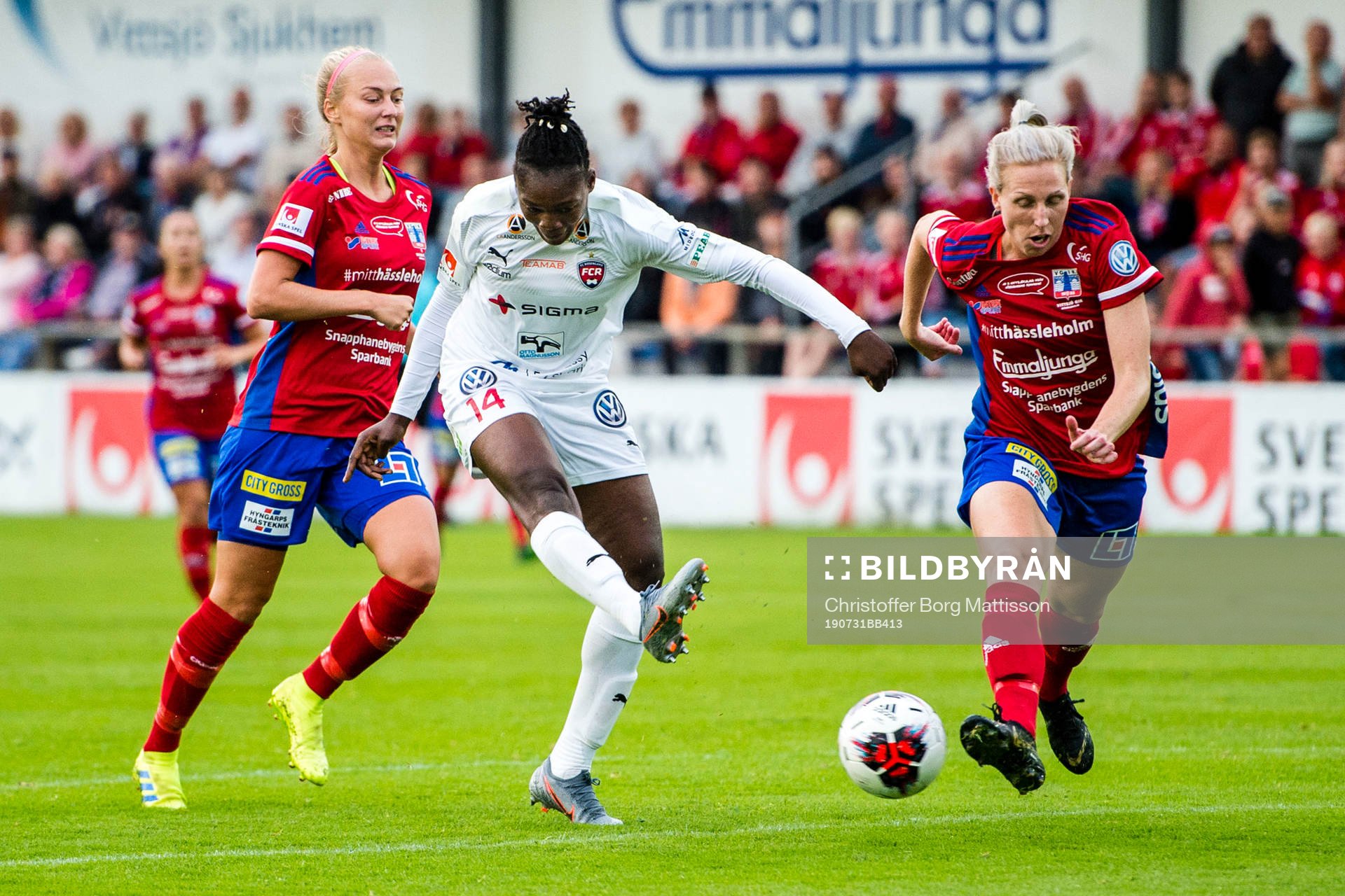 Rosengårds Anam Imo skjuter