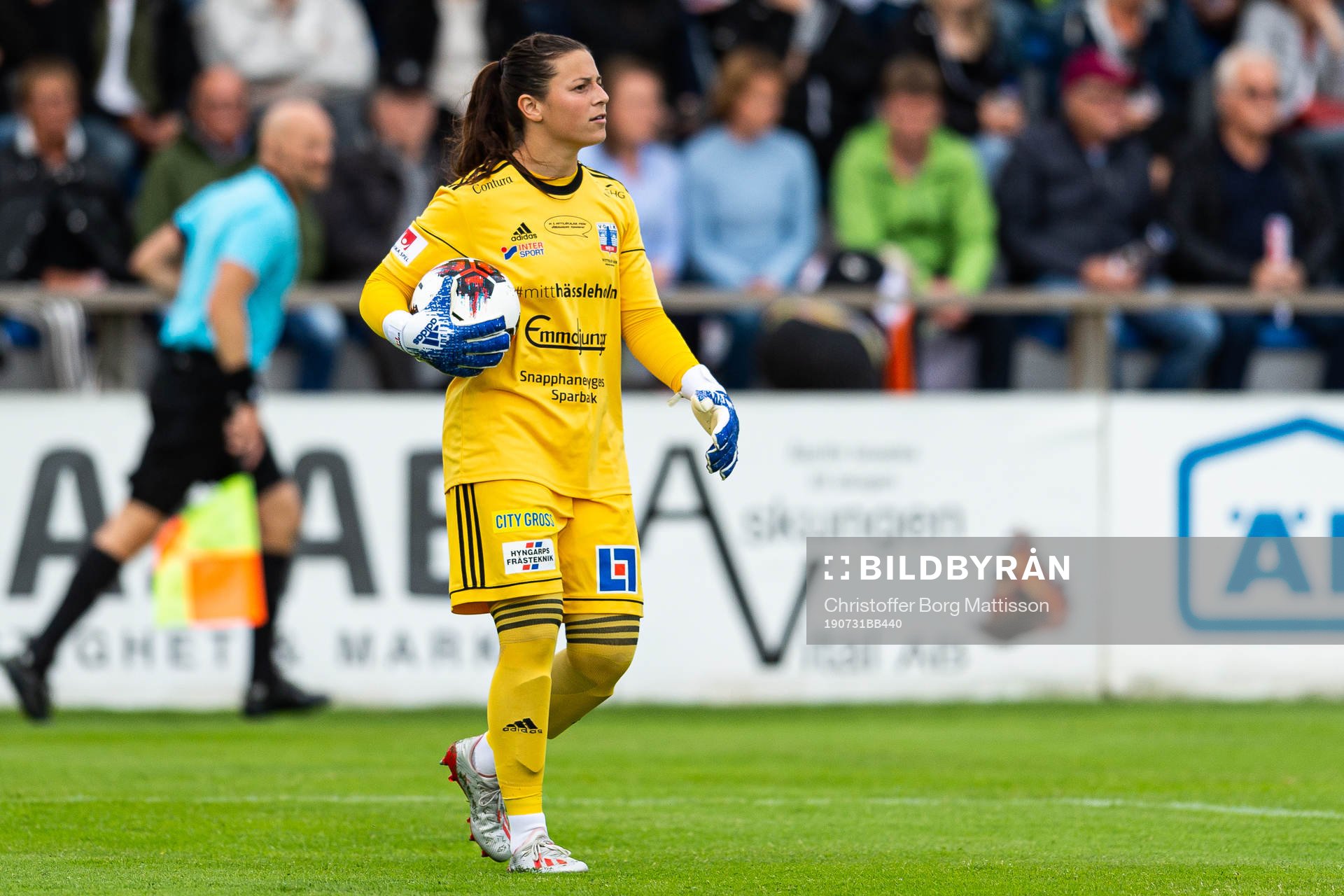 Vittsjös målvakt Sabrina D’Angelo