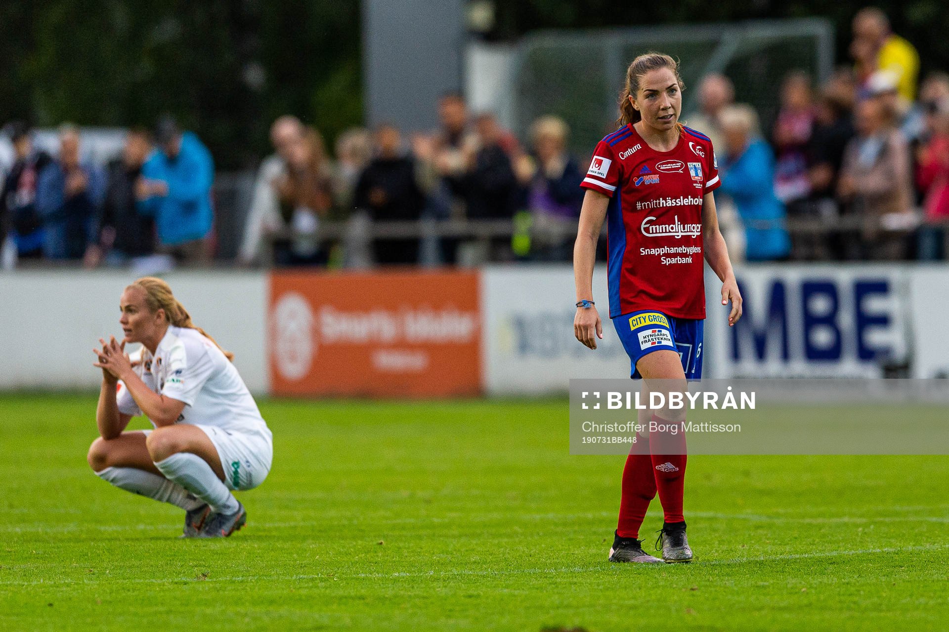 Rosengårds Glodis Perla Viggosdottir och Vittsjös Clara