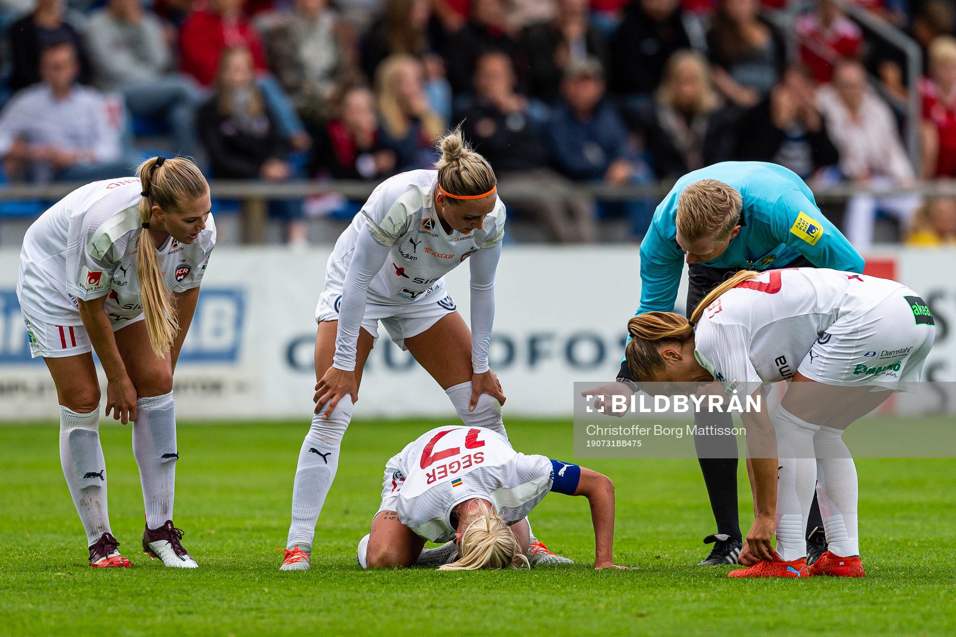 Rosengårds Caroline Seger har ont