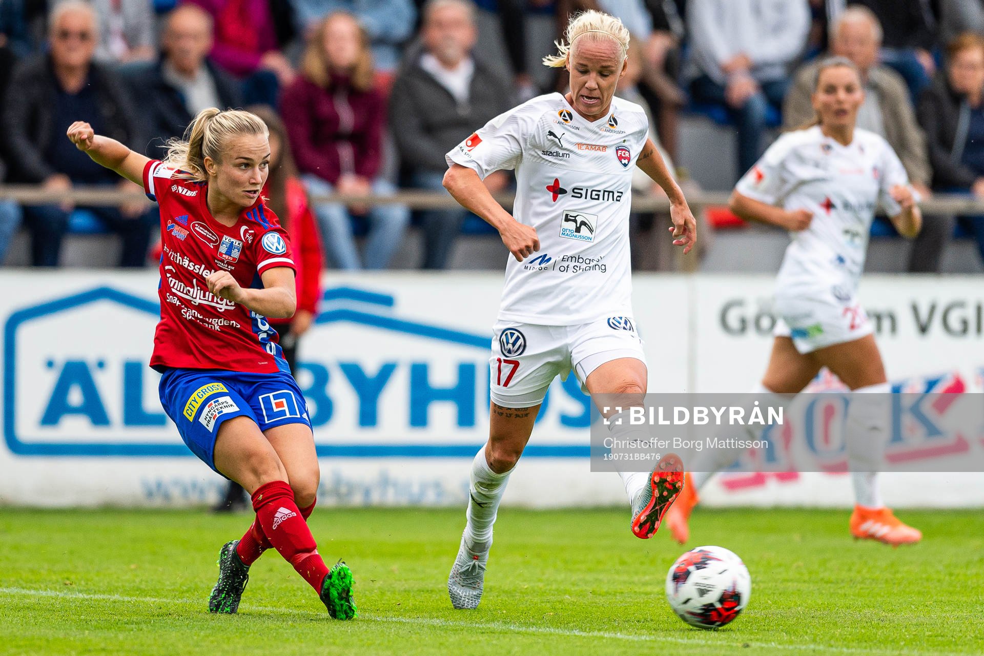 Vittsjös Tove Almqvist och Rosengårds Caroline Seger
