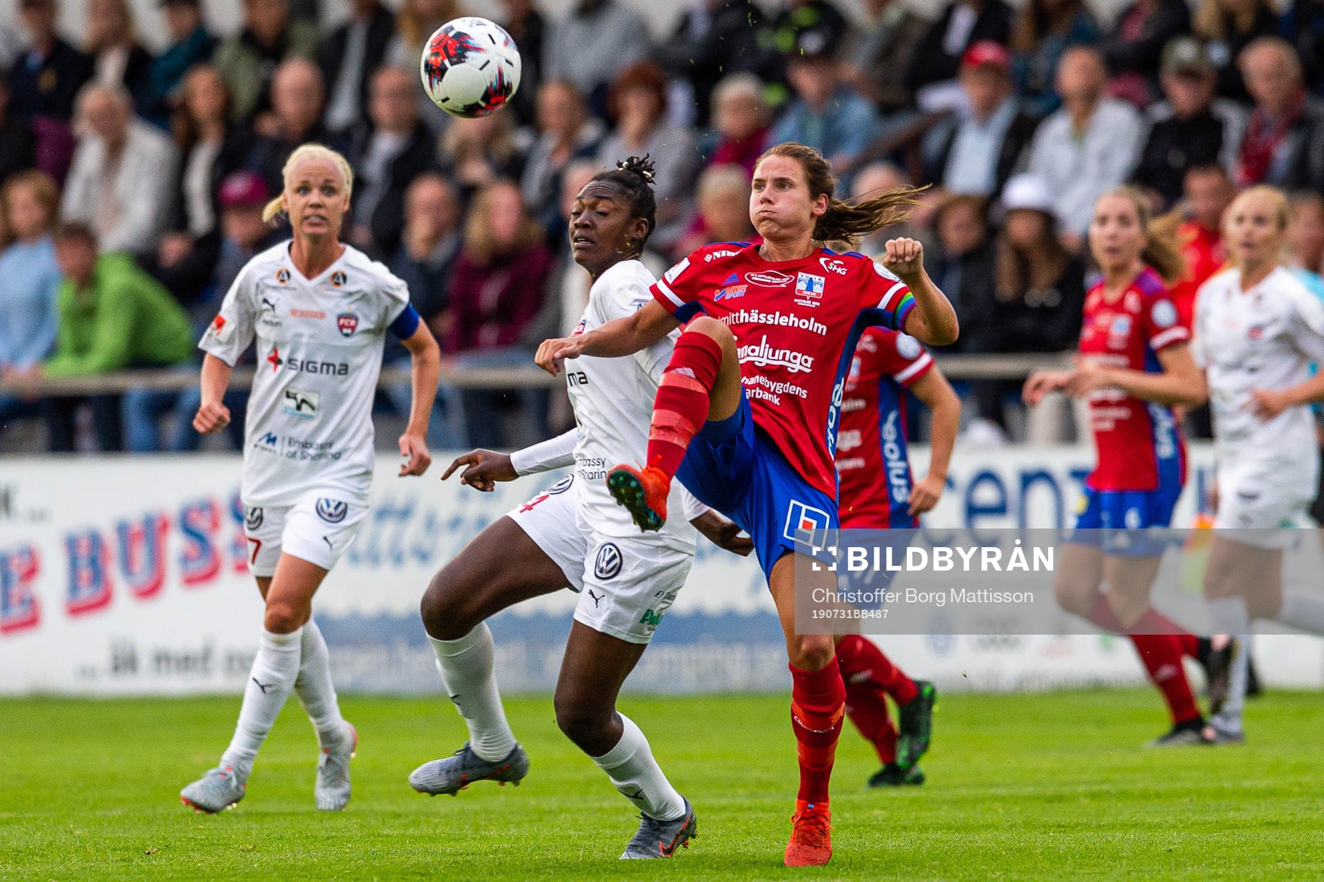 Rosengårds Anam Imo och Vittsjös Johanna Andersson