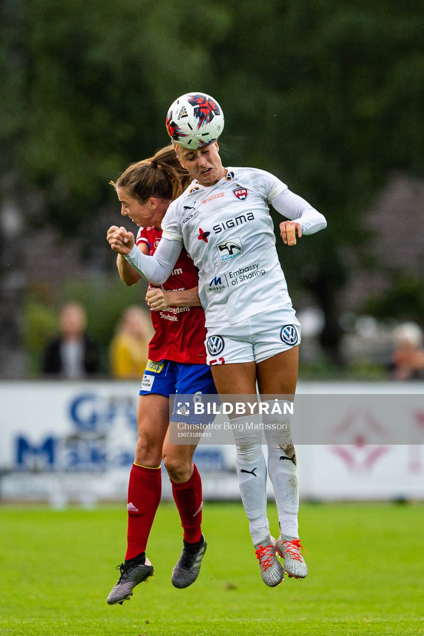 Vittsjös Clara Markstedt och Rosengårds Sanne Troelsgaard