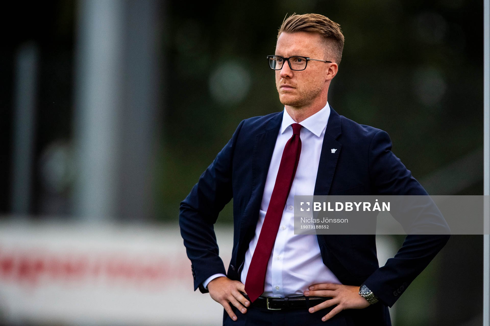 Linköpings tränare Olof Unogård