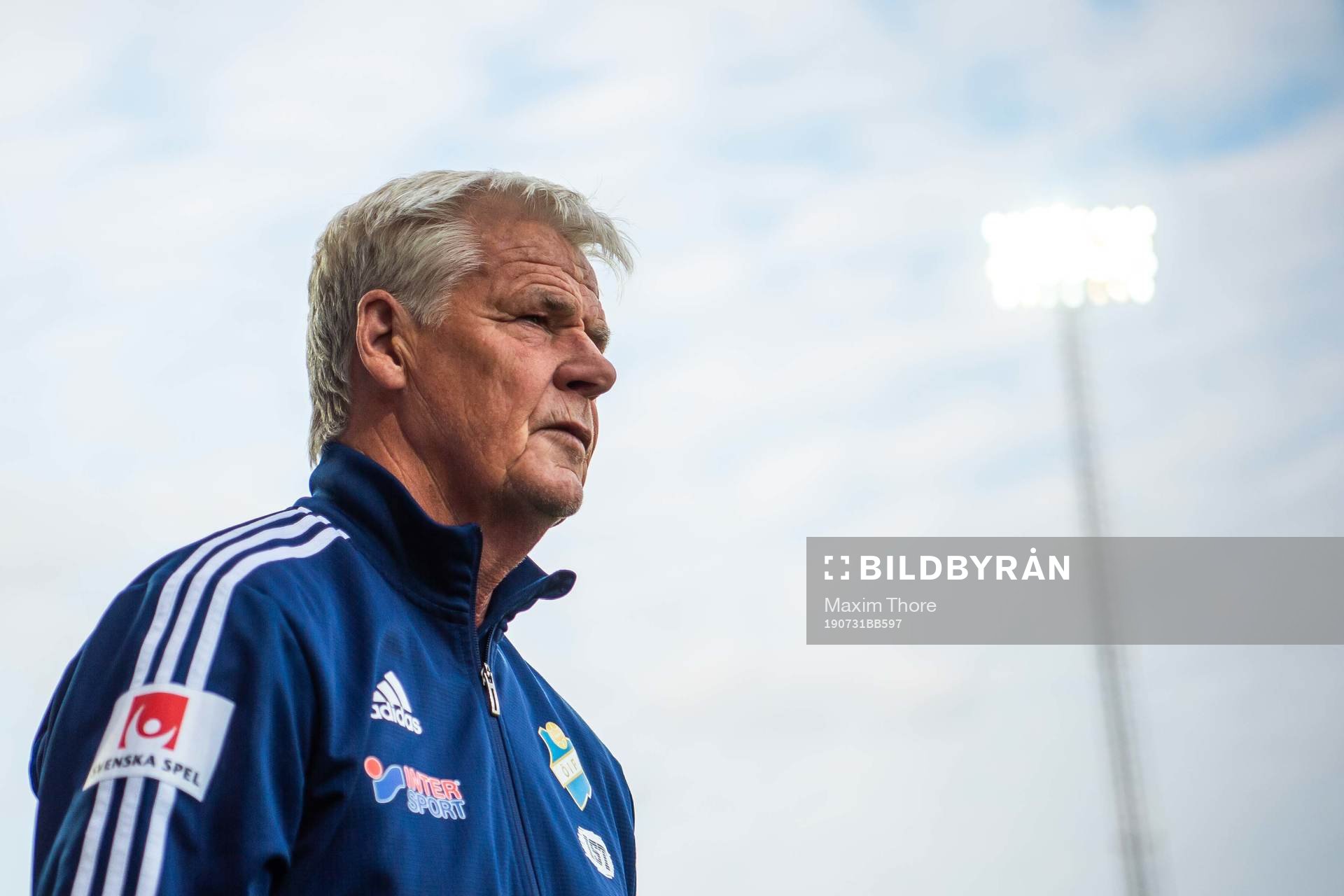 Östers assisterande Karl Gunnar Björklund