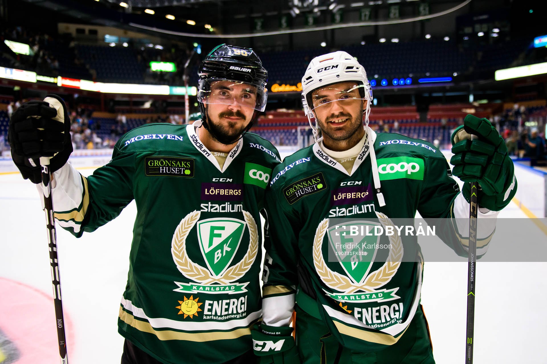 Buffalo Sabres, Marcus Johansson med sin bror Färjestads