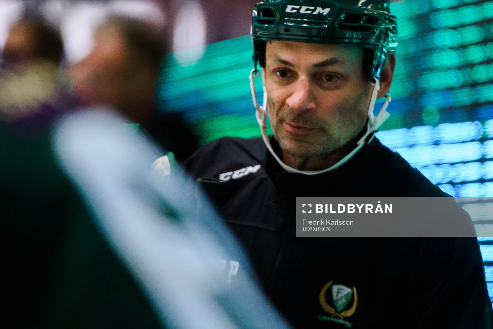 Färjestads assisterande tränare Peter Popovic