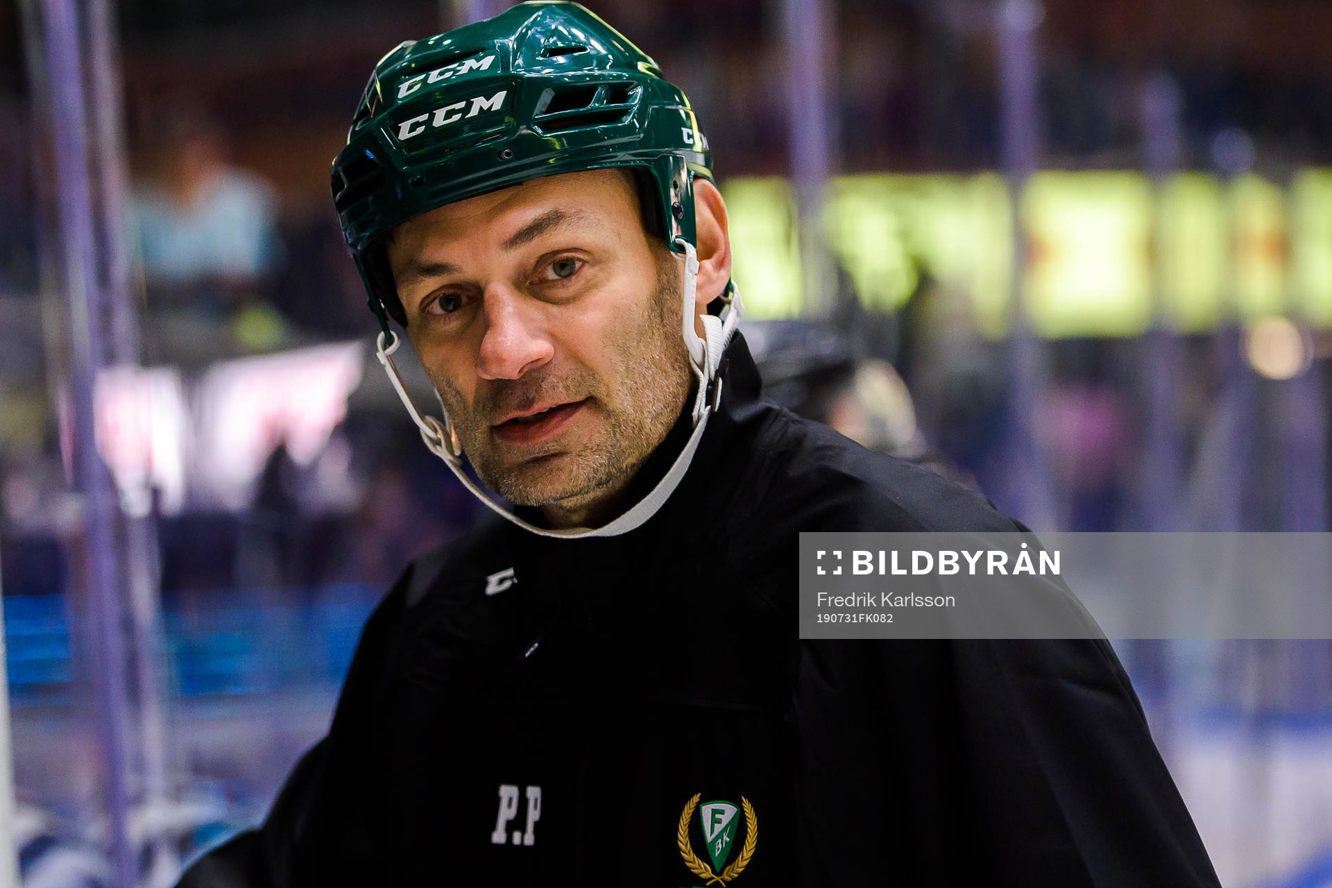 Färjestads assisterande tränare Peter Popovic