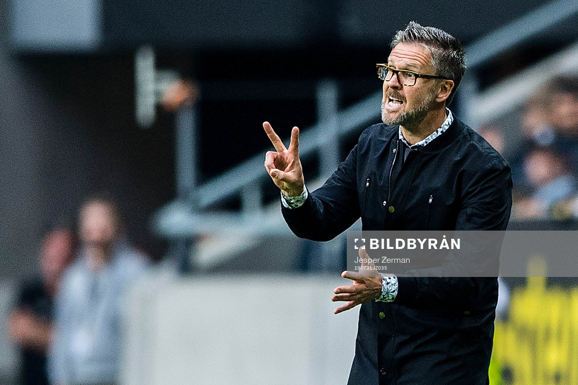 Rikard Norling, head coach of AIK