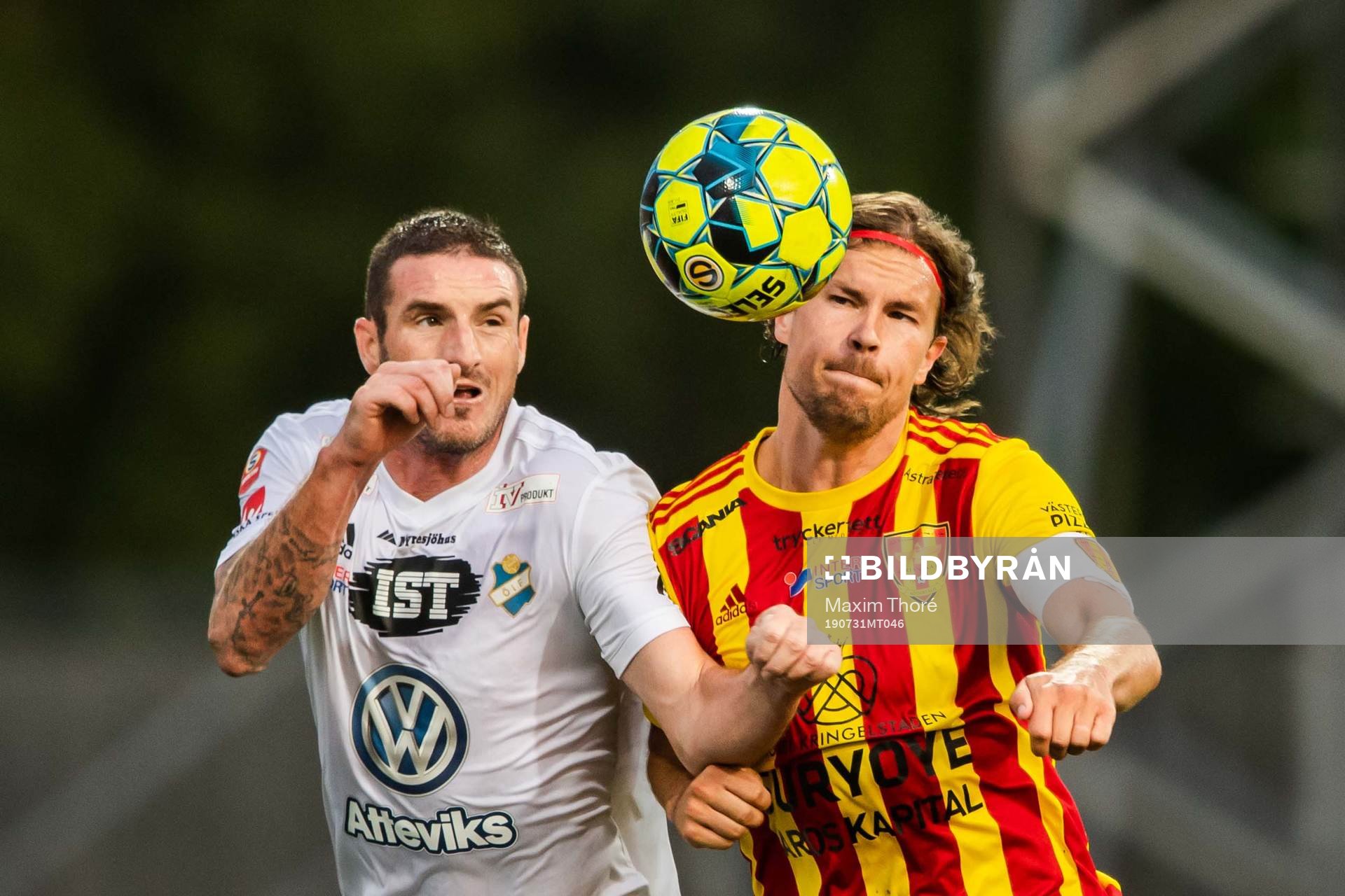 Syrianskas Sebastian Rajalakso och Östers James Keene