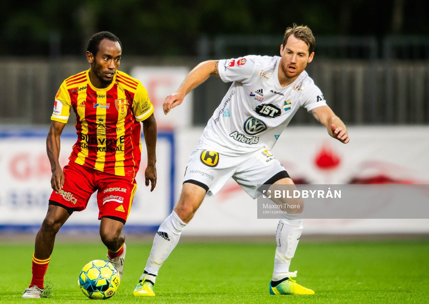 Syrianskas Beneyam Belye Demte och Östers Johan Persson