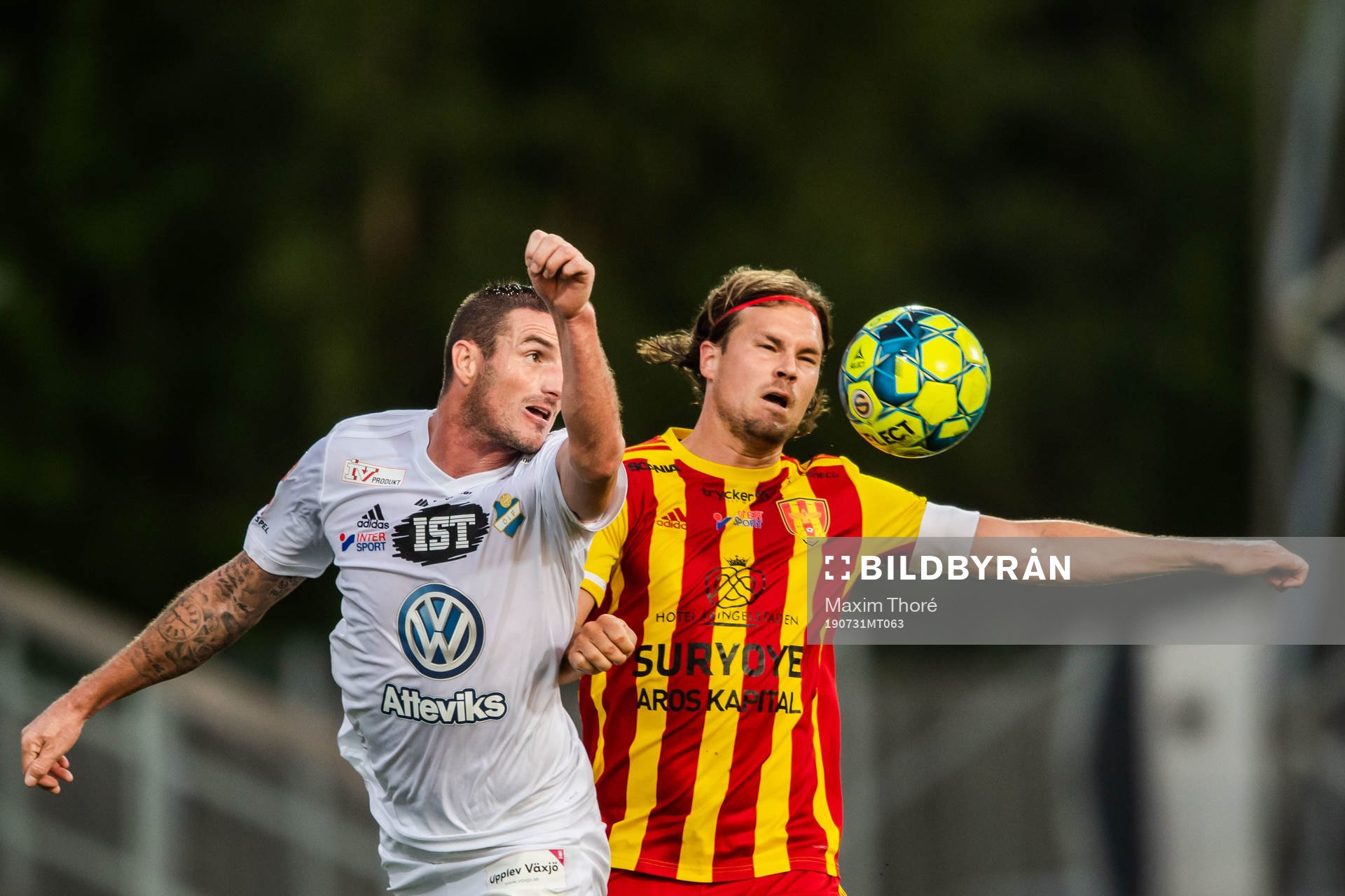 Syrianskas Sebastian Rajalakso och Östers James Keene