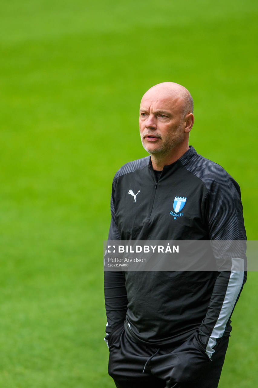 Uwe Rösler, head coach of Malmö FF