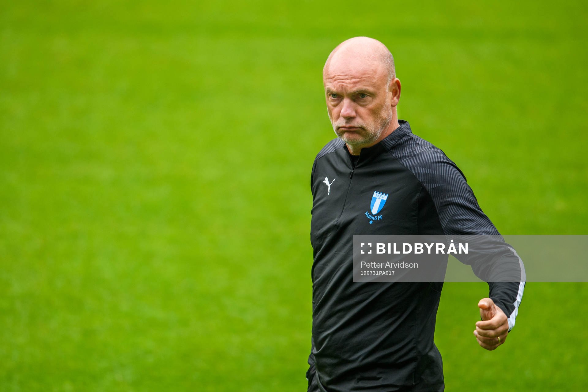 Uwe Rösler, head coach of Malmö FF