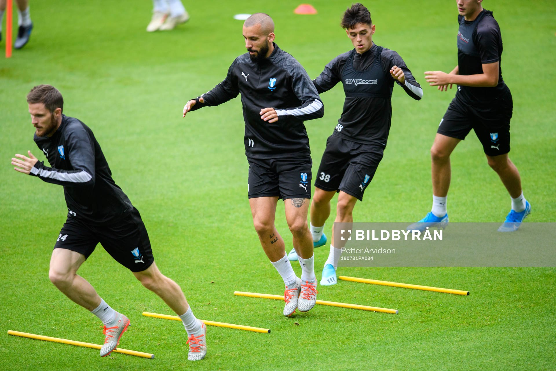Lasse Nielsen, Guillermo Molins and Laorent Shabani of