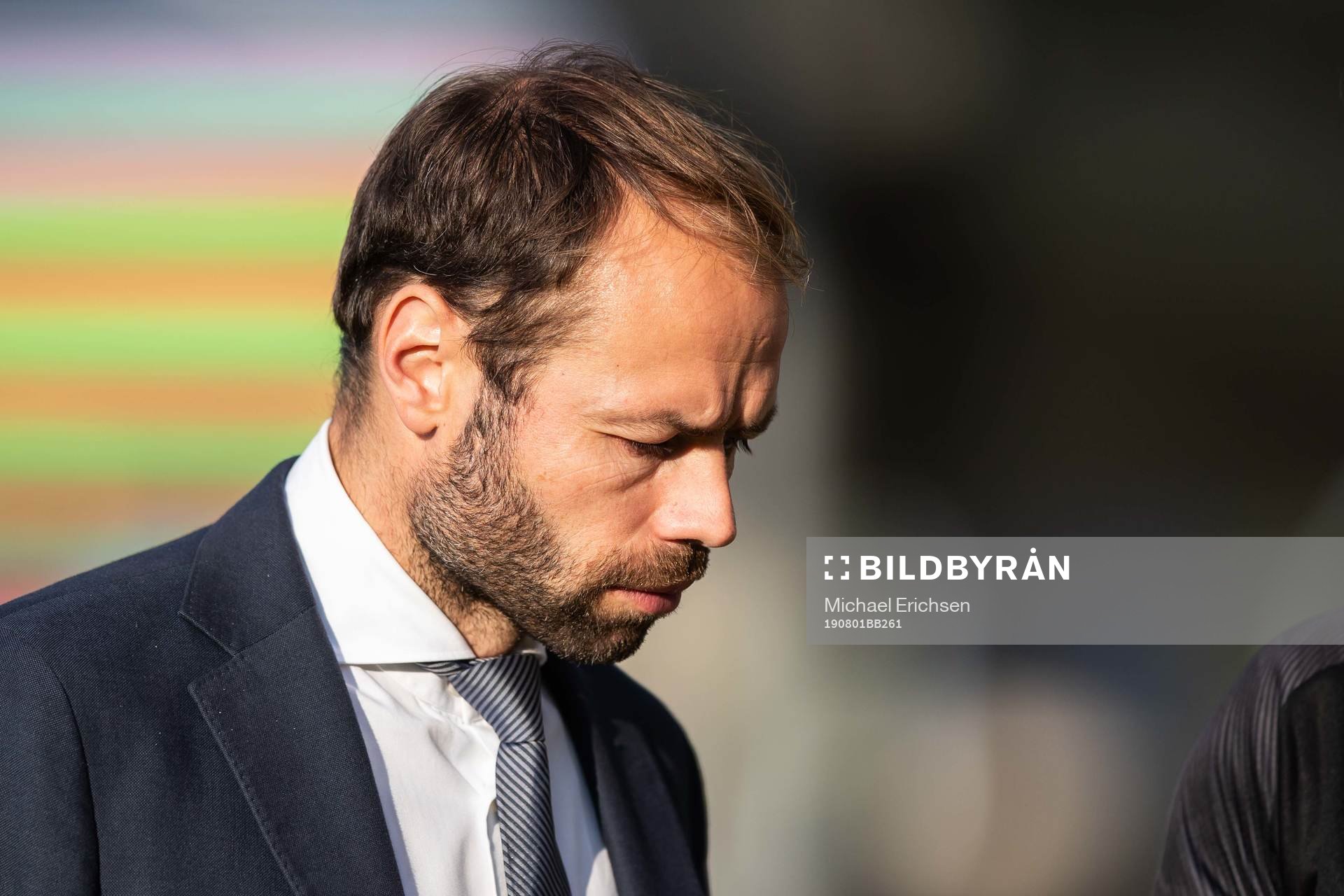 Head coach Andreas Alm of Häcken looks dejected