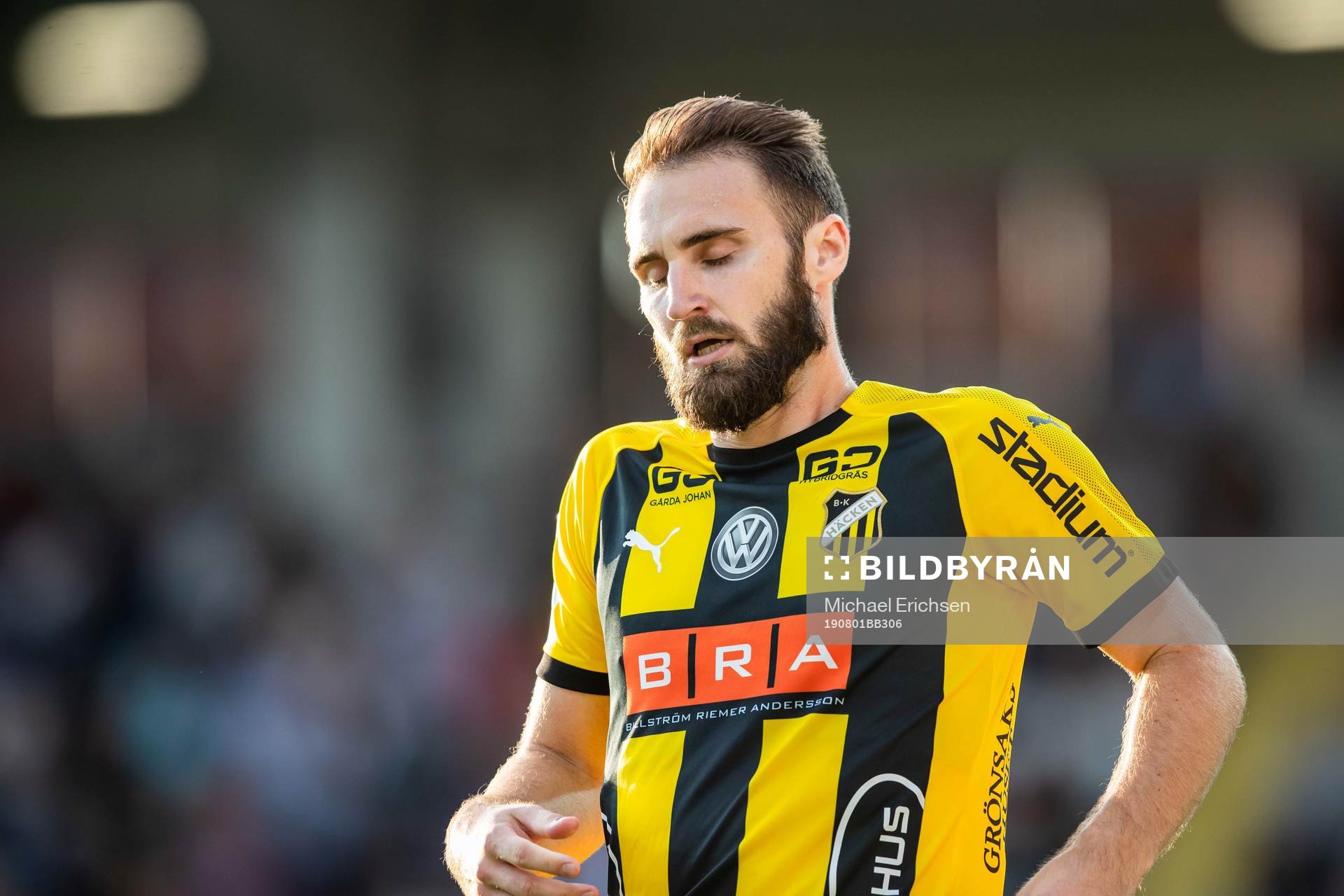 Oskar Sverrisson of Häcken looks dejected